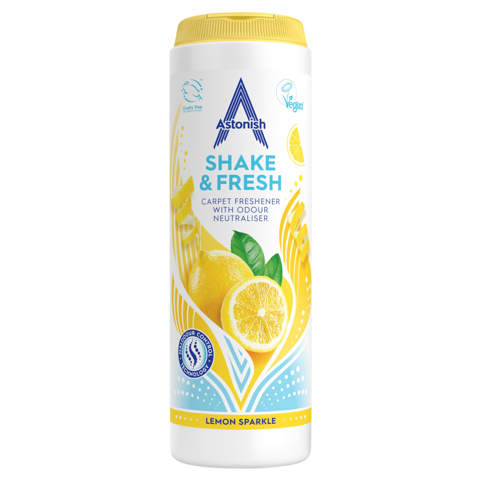 Astonish Shake & Fresh Lemon Sparkle Carpet Freshener 350g | Affordable & Durable - Product Image Astonish Shake & Fresh Lemon Sparkle Carpet Freshener 350g | Affordable & Durable - Product Image